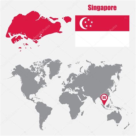 singapur mapa mundial